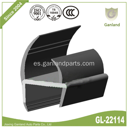 PVC Seal Trim Cargo Truck Sello de goma coextruido